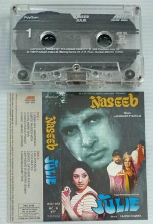 Naseeb- Julie Hindi Film songs Audio Cassette