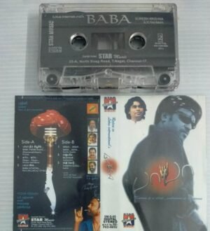 Baba Tamil Film Audio Cassette by A R Rahman