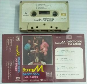 Boney M Daddy Cool English Songs Audio Cassette