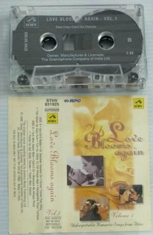 Love Blosomms Again Hindi Film songs Audio Cassette