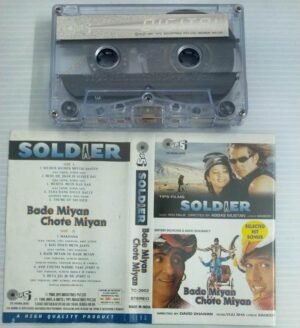 Soldier- Bade Miyan Chote Miyan Hindi Film songs Audio Cassette