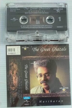 The Great Ghazals Hariharan Hits Hindi Film songs Audio Cassette