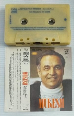 A Restopect Mukesh Hindi film Songs Audio Cassette
