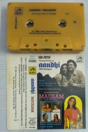 Aandhi- Mausam Hindi Film songs Audio Cassette