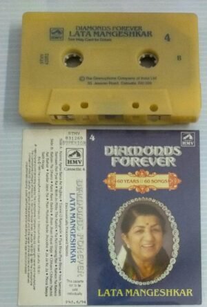 Diamond Forever Lata Mangeshkar Hits Hindi Songs Audio Cassette Vol 4