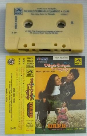 Dilwale Dulhaniya Le Jayenge - Darr Hindi Film songs Audio Cassette