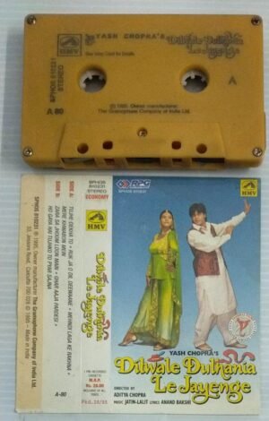 Dilwale Dulhaniya Le Jayenge Hindi Film songs Audio Cassette