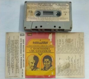 Great Maestro Great Melodies Hindi Film songs Audio Cassette by Lata Mangeshkar- C Ramachandra