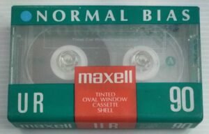 Maxell Normal Dias UR 90 Blank Audio cassette (sealed Pack)