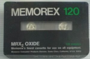 Memorex 120 MRX2 Oixe Cassette (sealed pack)