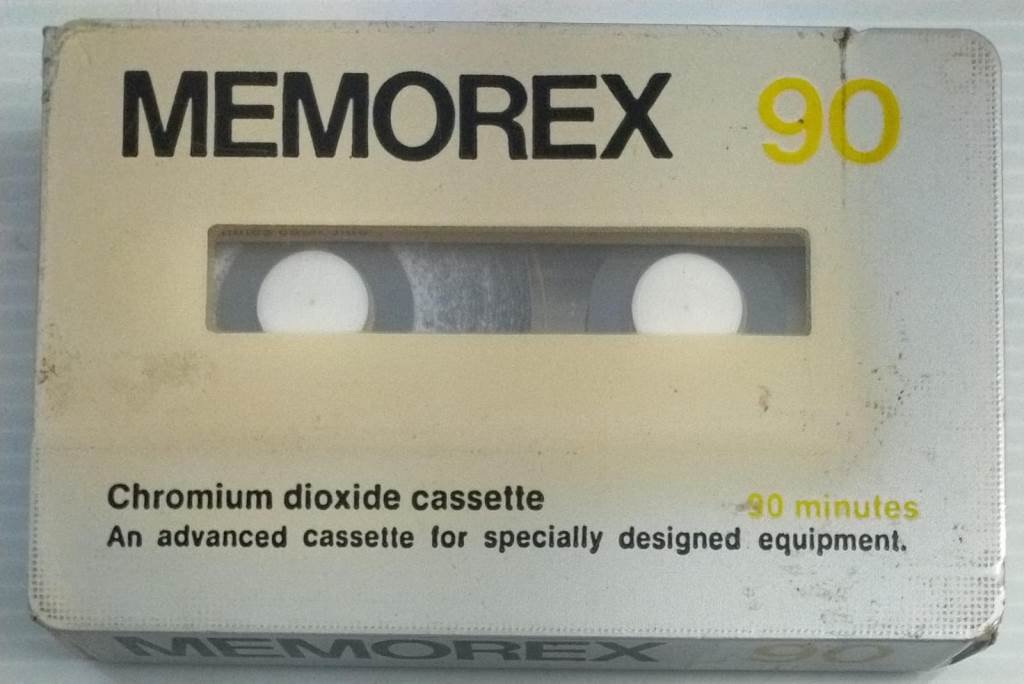 Cassette Audio Memorex 90 Min Chrome Dioxide - Vintage Scellée