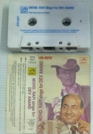 Mohd Rafi Sings for Dev Anand Hindi Film songs Audio Cassette