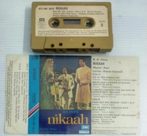 Nikaah Hindi Film songs Audio Cassette