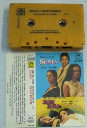 Silsila- Kabhi Kabhie Hindi Film songs Audio Cassette
