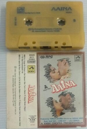 Aaina Hindi Film songs Audio Cassette