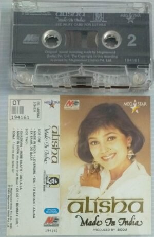 Alisha Made in India Hindi Songs Audio Cassette ( Imported)