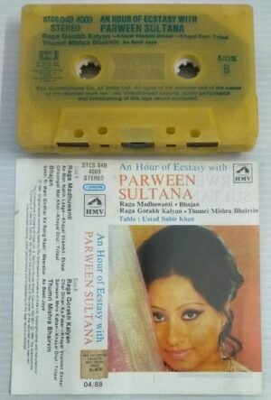 An Hour of Eetasy with Parween Sultana Hindi Film songs Audio Cassette