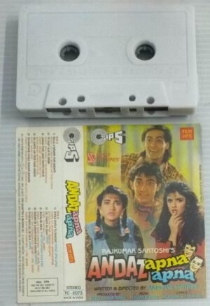 Andaz Apna Apna Hindi Film songs Audio Cassette