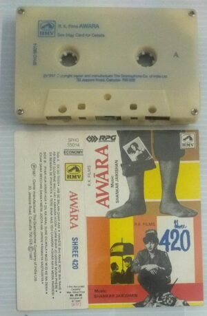 Awara- Shree 420 Hindi Film songs Audio Cassette