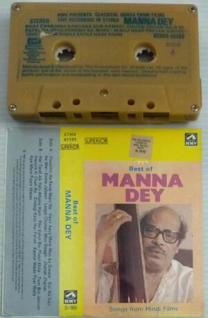 Best of Manna Dey Hindi Film songs Audio Cassette