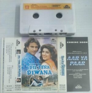 Dil Tera Diwana Hindi Film songs Audio Cassette