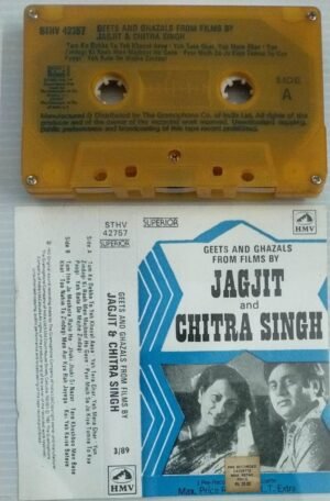 Geets and Ghazals from Film by Jagjit & Chitra Singh Hindi Film songs Audio Cassette