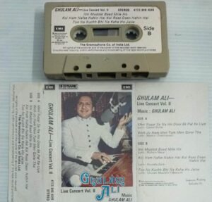 Ghulam Ali Live in Concert Vol 2 Hindi songs Audio Cassette
