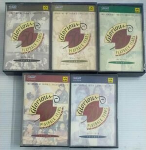 Glorious 50 Playback Years Hindi Film hit songs Audio Cassette ( pack of 5 Cassettes).jpg1