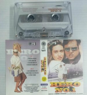 Hero No 1 Hindi Film songs Audio Cassette
