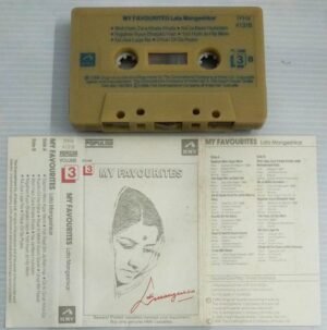 My Favourites Lata Mangeshkar Hindi Film songs Audio Cassette