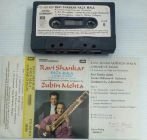 Ravishankar Raga Mala Garland of Ragas Hindustani Classical Audio Cassette