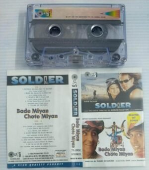 Soldier- Bade Miyan Chote Miyan Hindi Film songs Audio Cassette