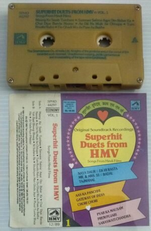 Super Hit Duets from HMV Hindi Film songs Audio Cassette