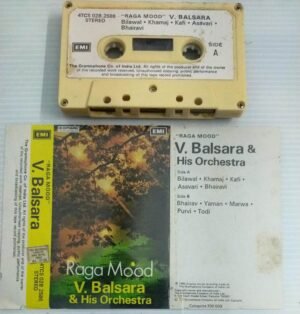 V Balsara and His Orchestra Hindi Film songs Audio Cassette