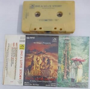 1942 A Love Story Hindi Film songs Audio Cassette