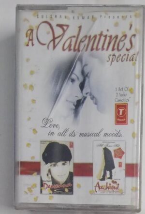 A Valentines Special Hindi Film songs Audio Cassette (sealed pack of 2 cassettes)