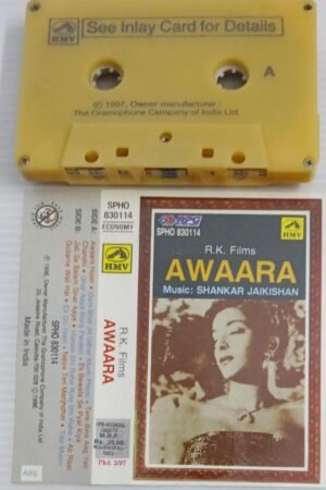 Awaara Hindi Film songs Audio Cassette