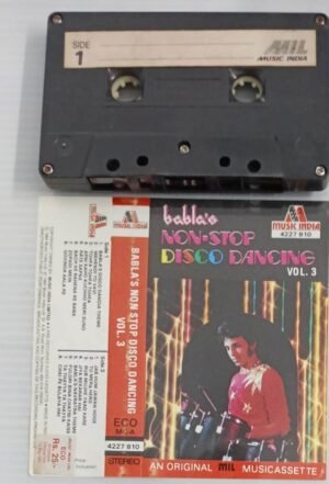 Babla's Non stop Disco Dancing Vol 3 Hindi Film songs Audio Cassette