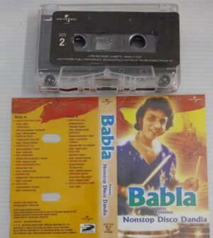 Babla's Non stop Disco Dandia Hindi Film songs Audio Cassette
