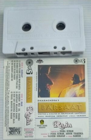 Barsaat- Raja Hindi Film songs Audio Cassette