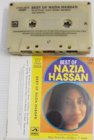 Best of Nazia Hassan Hindi Film songs Audio Cassette