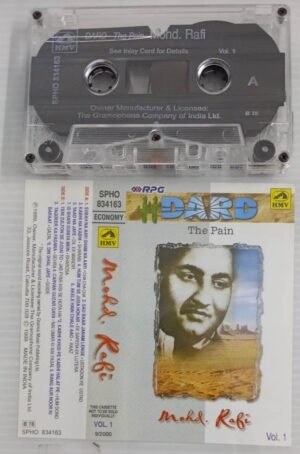 Dard Mohd Rafi Hits Hindi Film songs Audio Cassette