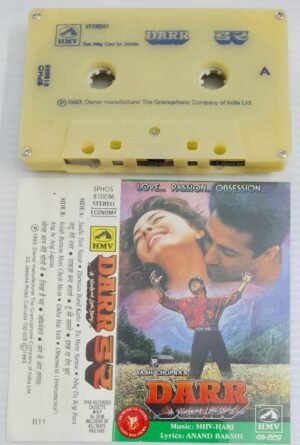 Darr Hindi Film songs Audio Cassette