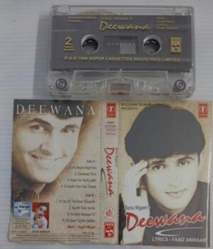 Deewana Hindi Film songs Audio Cassette