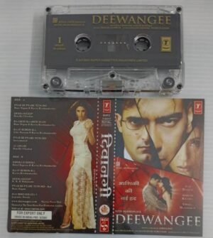 Deewangee Hindi Film songs Audio Cassette