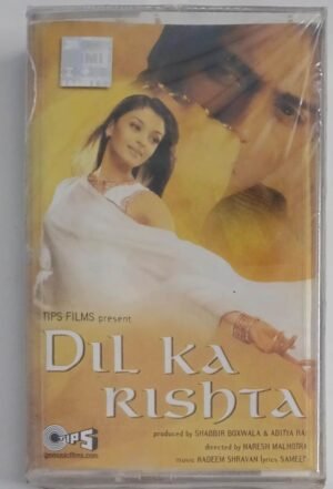 Dil Ka Rishta Hindi Film songs Audio Cassette (sealed pack)