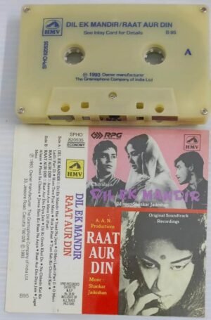 Dil Ke Mandir- Raat Aur Din Hindi Film songs Audio Cassette