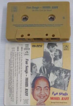 Fun Songs Mohd Rafi Hindi Film songs Audio Cassette
