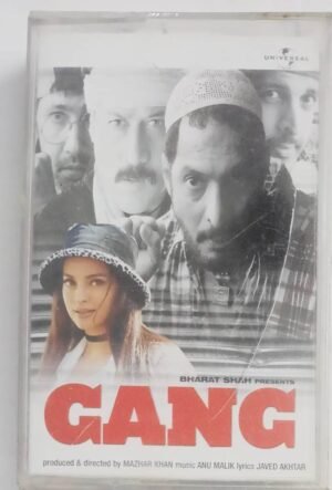 Gang Hindi Film songs Audio Cassette (sealed pack)