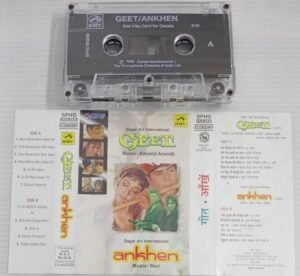 Geet- Ankhen Hindi Film songs Audio Cassette
